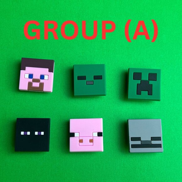 Minecraft Crocs Shoe Charms Set of 13 - jibbitz Charms - Picture 4 of 6